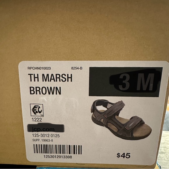 Thereabouts Boys Brown Marsh Sandals NWT Various Sizes - Picture 8 of 8